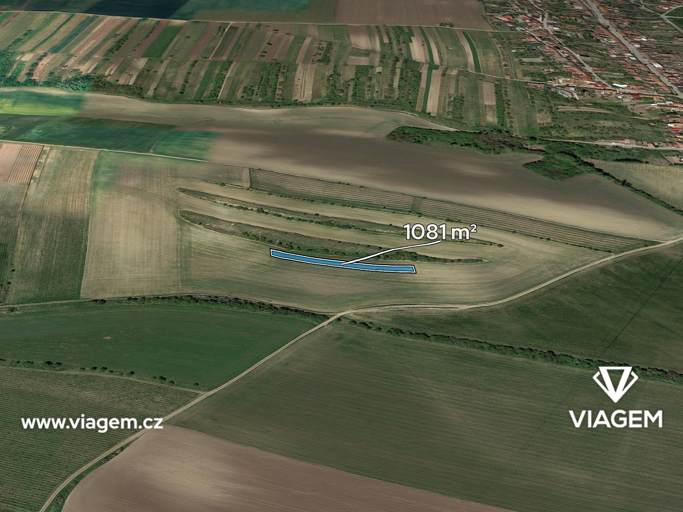 Prodej pole 1 081 m²