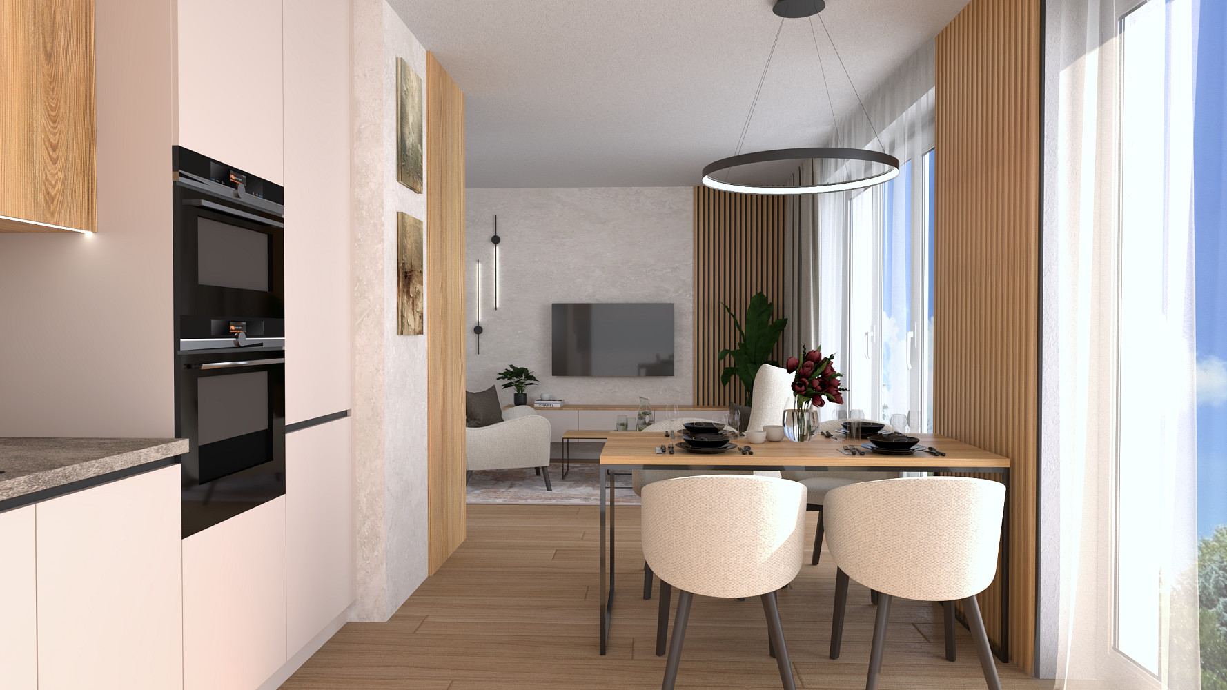 Prodej bytu 1+kk 41 m² – pohled 4