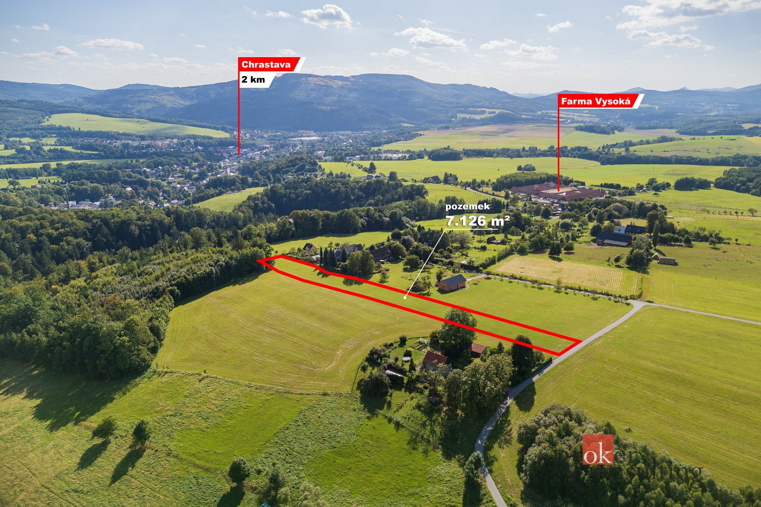 Prodej louky 7 126 m² - Widok 3