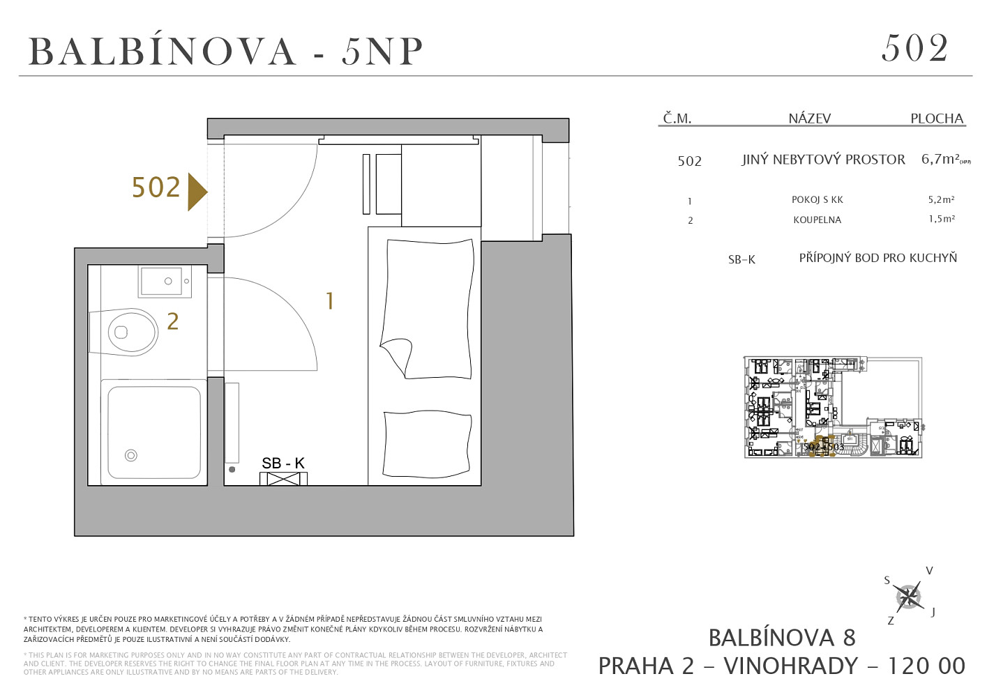 Prodej komerčního objektu (jiného typu) 7 m² – fotografie 4