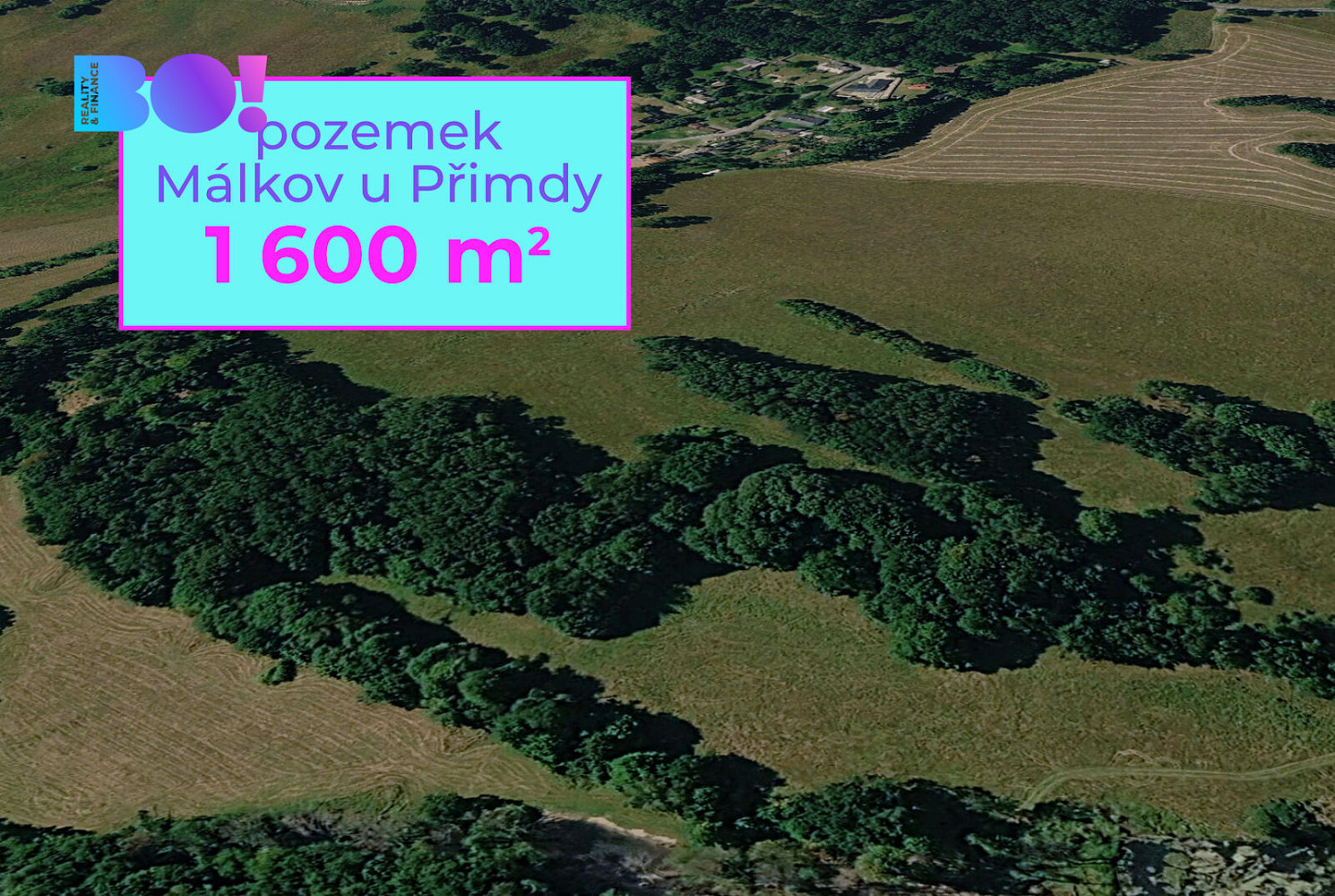 Prodej pole 1 600 m²