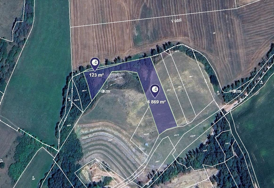 Prodej louky 4 992 m²