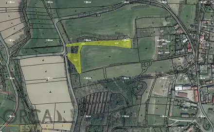 Prodej lesa 828 m², Hoštka, okres Litoměřice