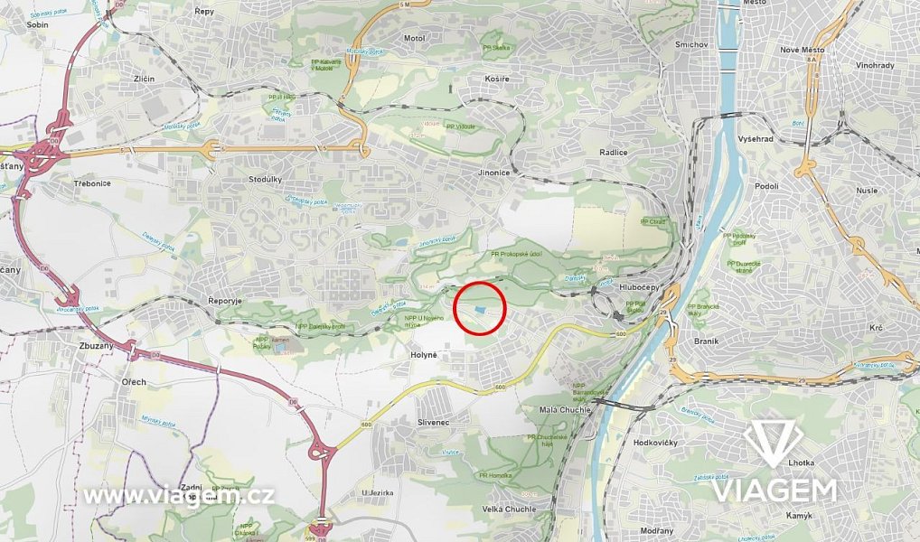 Prodej komerčního pozemku 9 187 m², Praha – fotka 1 z 5