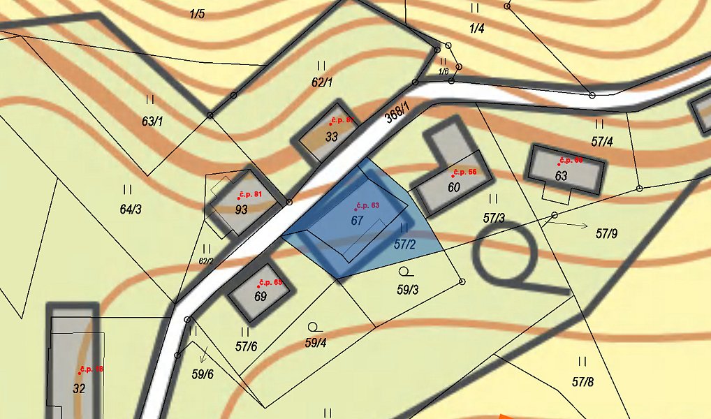 Prodej pozemku 320 m², Hřensko – náhled fotky 3