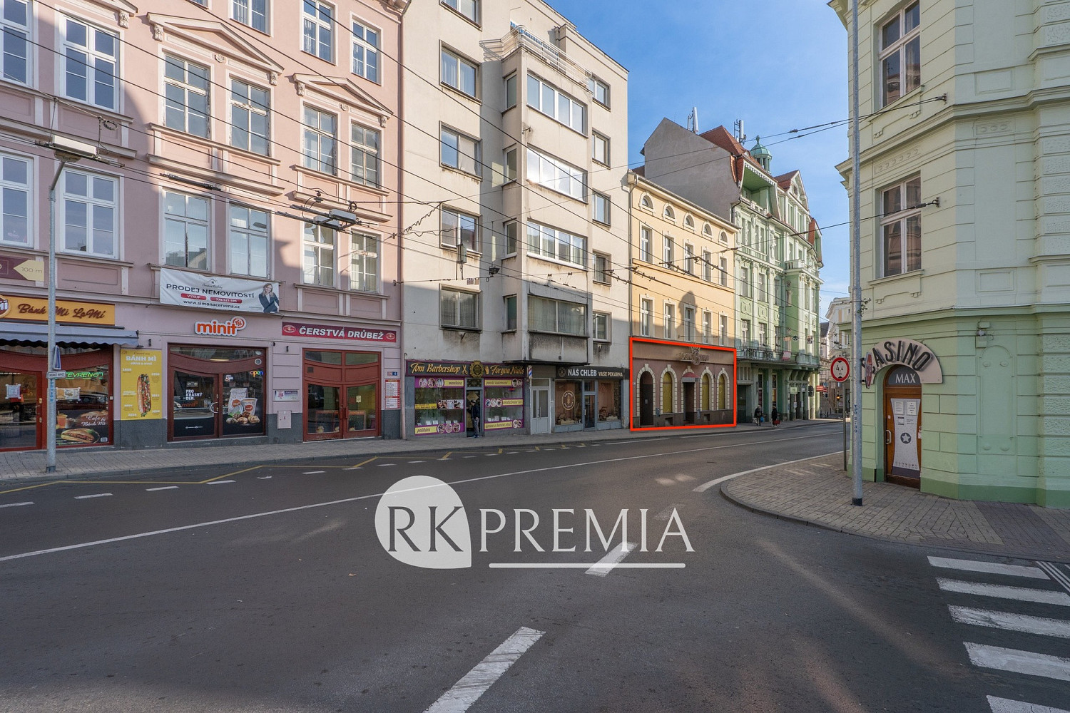 Pronájem obchodních prostor 130 m²