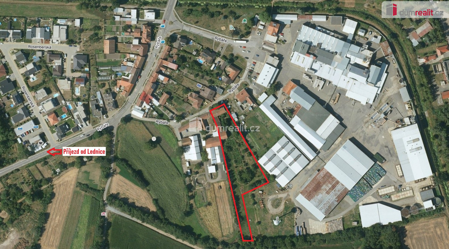 Prodej stavebního pozemku 5 108 m²