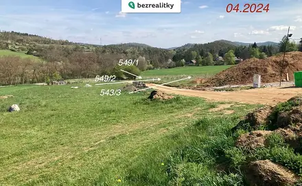 Prodej stavebního pozemku 957 m², Županovice, okres Příbram