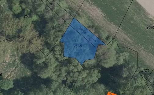 Prodej pole 432 m², Dětenice, okres Jičín