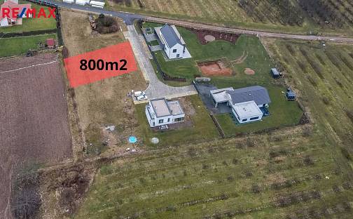 Prodej stavebního pozemku 761 m², Těchlovice, okres Hradec Králové