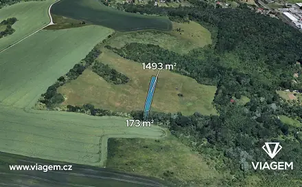 Prodej pole 1 666 m², Napajedla, okres Zlín