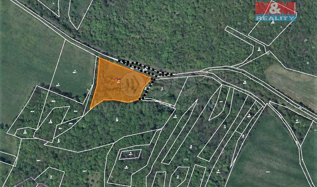 Prodej louky 5 813 m², Obrnice – fotka 1 z 7