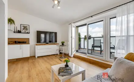 Prodej bytu 1+kk 30 m², Sluneční, Jesenice, okres Praha-západ