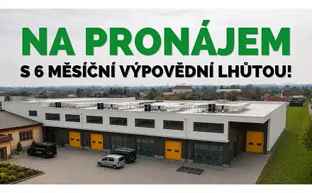Pronájem skladovacích prostor 2 200 m², Pražská, Libiš, okres Mělník