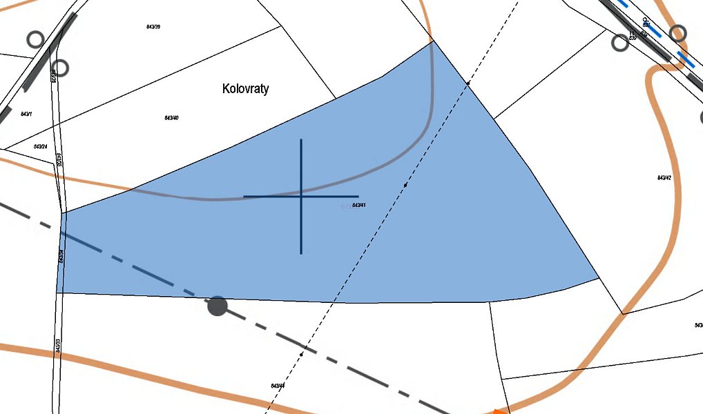 Prodej pole 4 149 m², Praha – náhled fotky 3