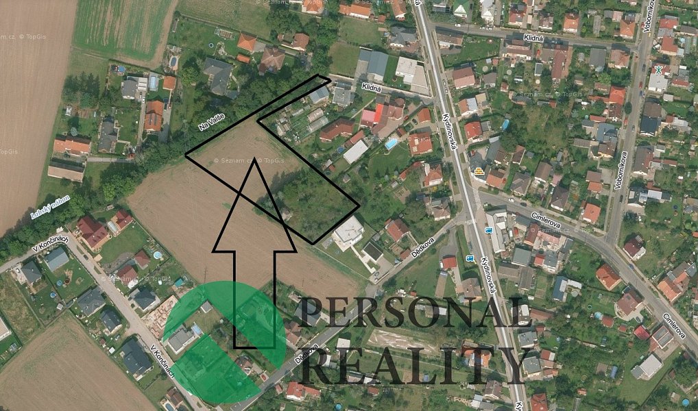 Prodej stavebního pozemku 6 514 m², Hradec Králové – fotka 1 z 3