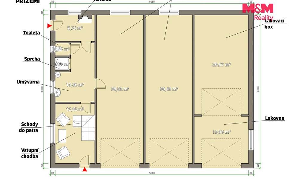 Prodej výrobních prostor 152 m², Bohy – náhled fotky 5