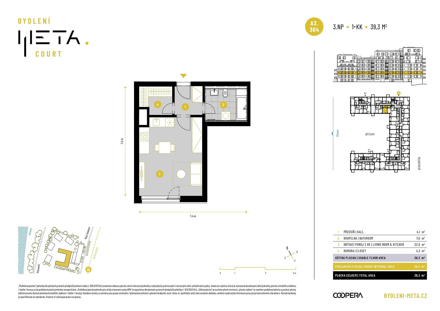 Prodej bytu 1+kk 38 m² – fotografie 2