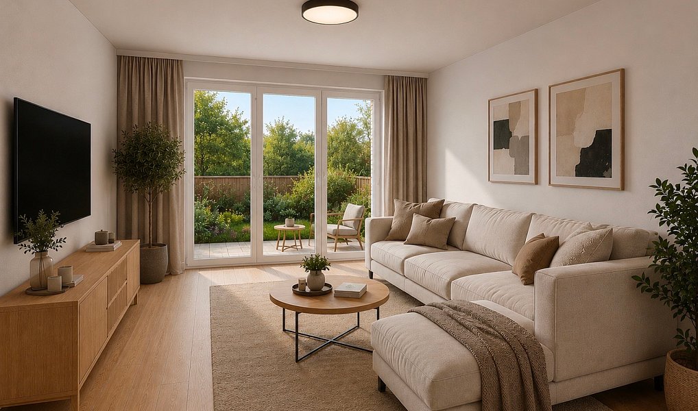 Prodej bytu 1+kk 31 m², Nehvizdy – fotka 1 z 7