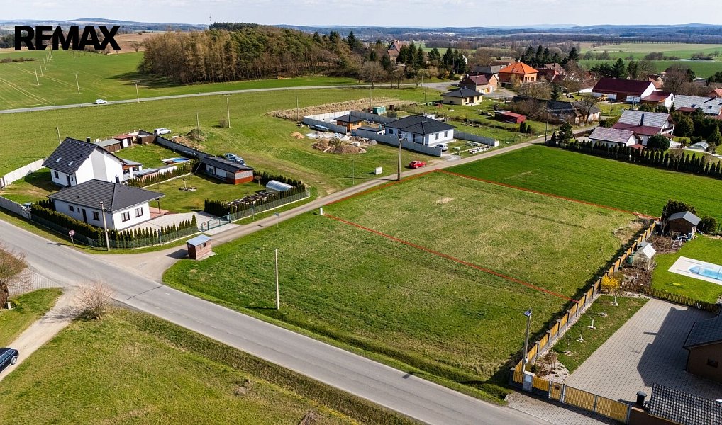Prodej stavebního pozemku 1 581 m², Modřovice – fotka 1 z 13