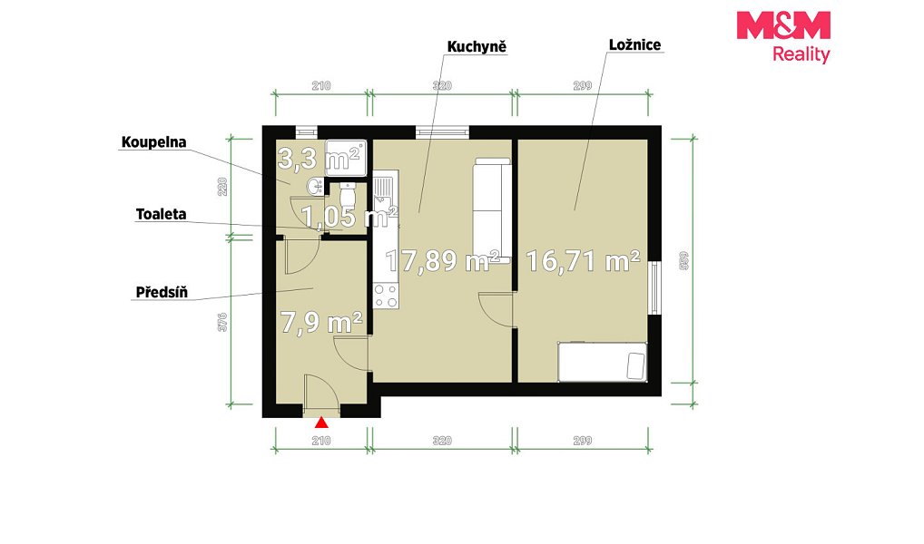 Prodej bytu 1+1 45 m², Plzeň – náhled fotky 2