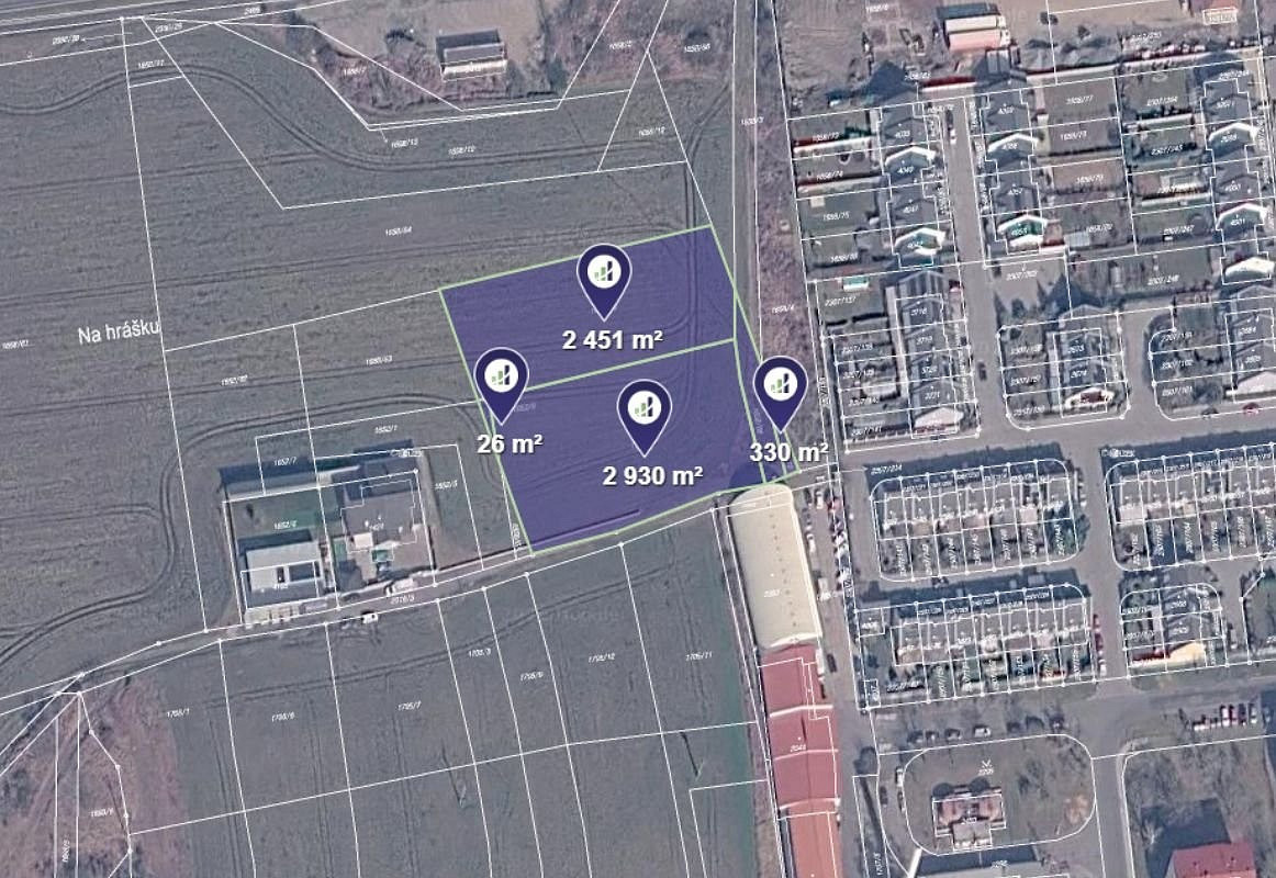 Prodej komerčního pozemku 5 737 m²