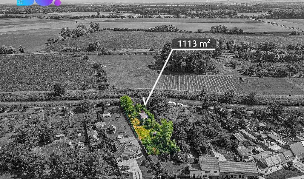 Prodej zahrady 1 113 m², Bezměrov – náhled fotky 2