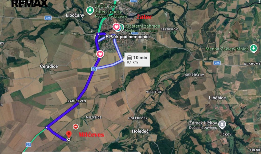 Prodej stavebního pozemku 475 m², Žatec – náhled fotky 8