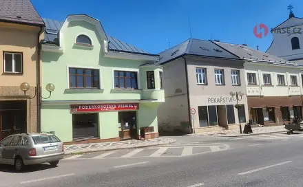 Pronájem bytu 3+kk 65 m², Husovo náměstí, Lomnice nad Popelkou, okres Semily