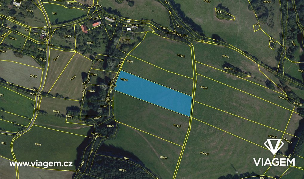 Prodej pole 7 573 m², Proseč pod Ještědem – náhled fotky 5