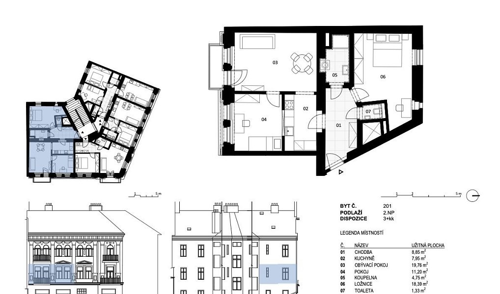 Prodej bytu 3+kk 72 m², Praha – náhled fotky 10