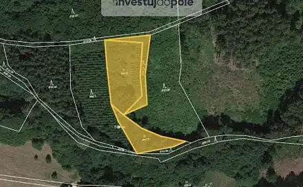 Prodej louky 2 849 m², Vsetín