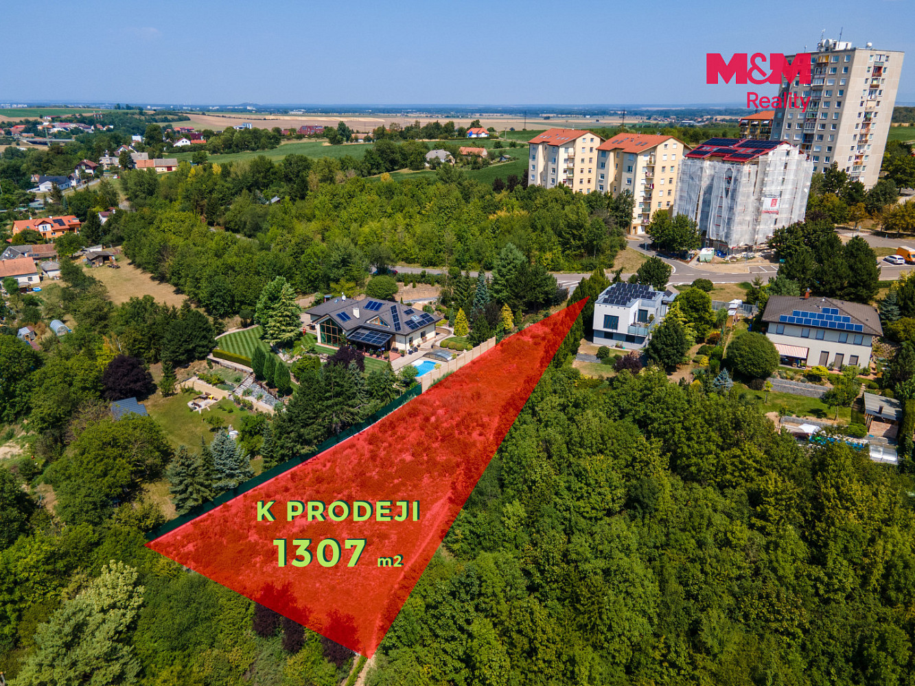 Prodej stavebního pozemku 1 307 m² – fotografie 5