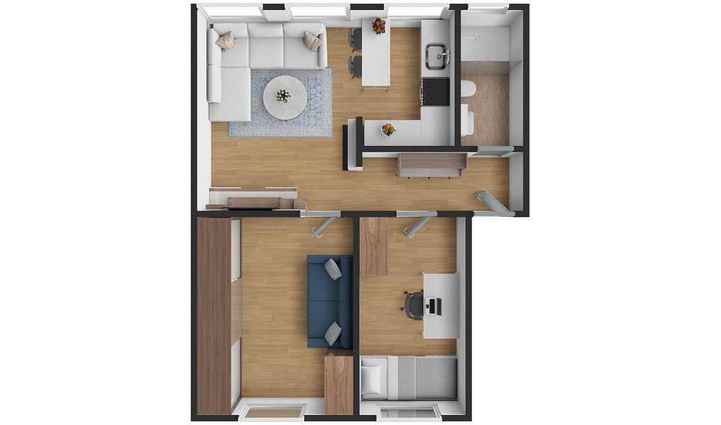 Prodej bytu 3+kk 46 m², Trutnov – náhled fotky 9