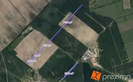 Prodej pole 4 722 m², Dubňany, okres Hodonín