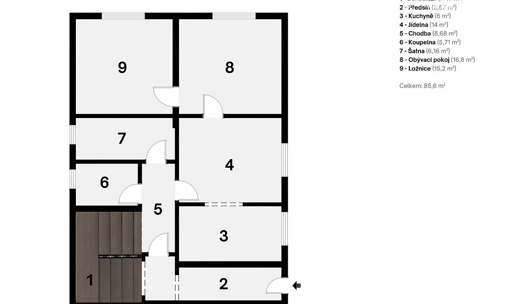 Prodej domu 163 m² s pozemkem 560 m², Šenov – náhled fotky 16