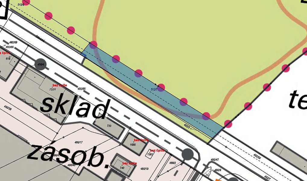 Prodej pozemku 333 m², Pardubice – náhled fotky 3