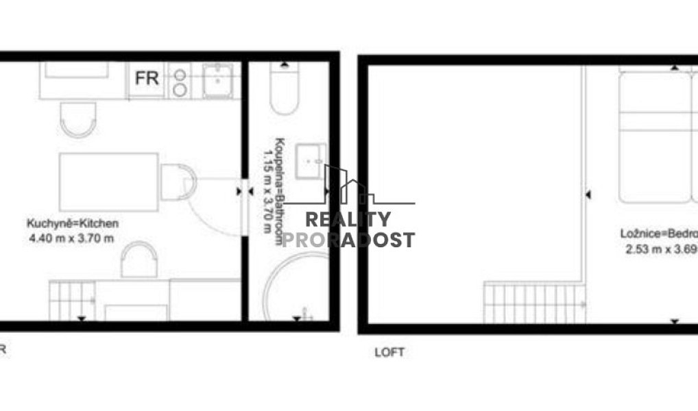 Pronájem bytu 1+kk 23 m², Brno – náhled fotky 10