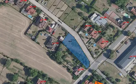 Prodej stavebního pozemku 78 m², Neratovice, okres Mělník