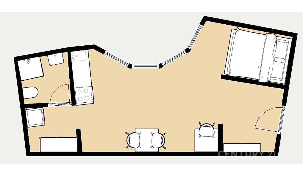 Prodej bytu 1+kk 39 m², Praha – náhled fotky 10