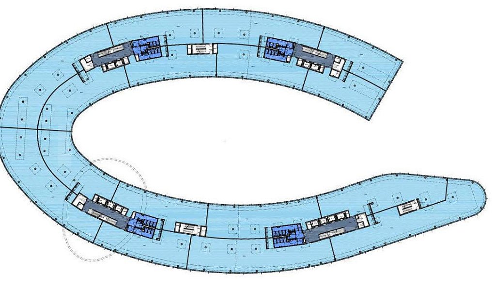 Pronájem kanceláře 612 m², Praha – náhled fotky 3