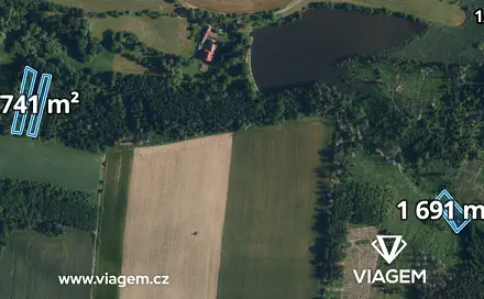 Prodej lesa 12 665 m², Radkovice u Budče, okres Třebíč