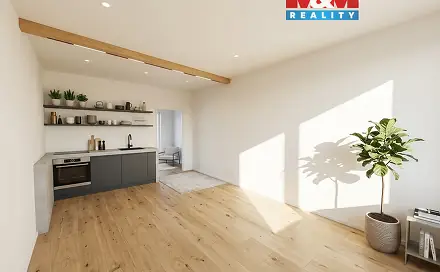 Pronájem bytu 1+kk 28 m², Želenická, Děčín - Děčín VI-Letná