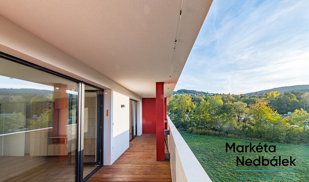 Pronájem bytu 2+kk, 56 m², Příluky - Zlín, Zlín