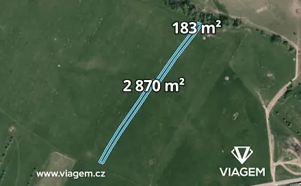 Prodej pole 1 144 m², Valašské Klobouky, okres Zlín