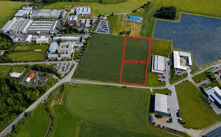 Prodej komerčního pozemku 20 529 m², Dačice, okres Jindřichův Hradec