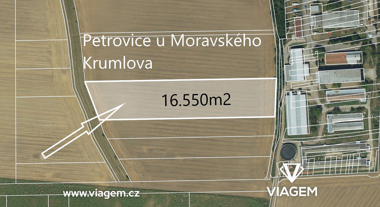 Prodej pole 5 516 m²