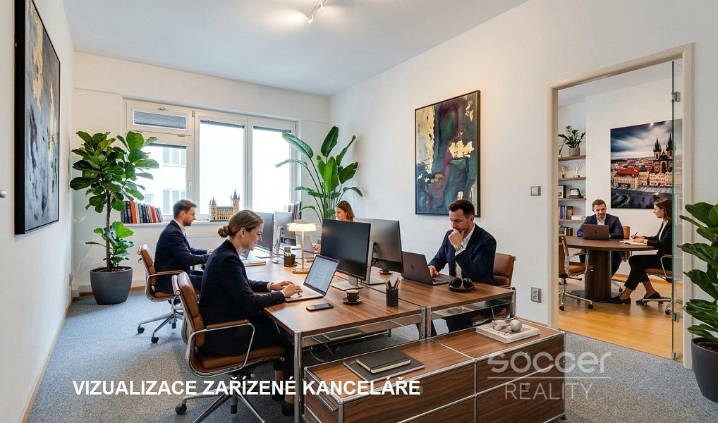 Pronájem komerčního prostoru, 97 m², Nové Město - Praha 1, Praha