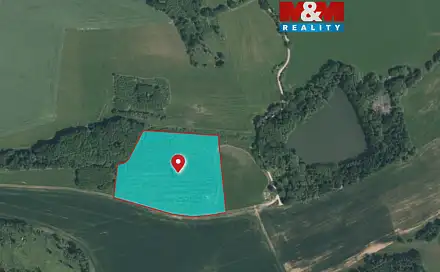 Prodej pole 29 752 m², Kasejovice, okres Plzeň-Jih