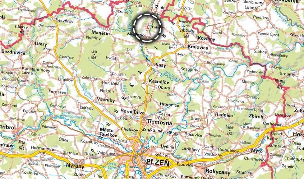 Prodej pole 11 227 m², Mladotice – náhled fotky 2
